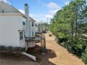 A view of the backyard and deck at 1151 Nash Lee Sw Dr, Lilburn, GA 30047