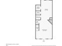 Layout of the home's first floor, including the Gathering room, kitchen, and bathroom at 2838 Vining Ridge Ter # 0, Decatur, GA 30034