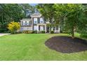 Well-maintained home with lush green lawn and landscaping, creating a picturesque and inviting curb appeal at 3460 Trow Creek Ln, Cumming, GA 30040