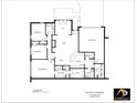 Detailed floor plan layout of a house showcasing the room arrangements and dimensions at 3311 Lindenridge Dr, Buford, GA 30519