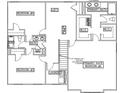 Second floor plan showing bedrooms, bathrooms, laundry, and loft; primary suite and bathroom featured at 745 Great Oak Pl, Villa Rica, GA 30180
