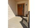 A beautiful wooden front door with glass inserts adds character at 1531 Glendale Dr, Lawrenceville, GA 30043