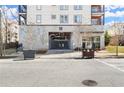 Exterior view of the parking entrance for the apartment building, located under the main structure at 525 Parkway Dr Ne # 203, Atlanta, GA 30354