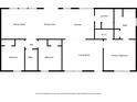 An efficient floorplan includes a living room, primary bedroom with walk-in closet, and an adjacent laundry room at 160 Vandiver Rd, Canton, GA 30114