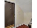 Interior view of the unit's entry door with a unit number at 327 3Rd Ne St # 1, Atlanta, GA 30308