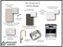 Kitchen design presentation featuring quartz countertops, modern hardware, and stainless steel appliances at 003 White St # 3, Marietta, GA 30060