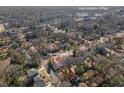 Neighborhood aerial view of the property outlined in red at 1446 Metropolitan Se Ave, Atlanta, GA 30316