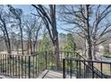 Scenic view from balcony with trees at 1229 Church St # C, Decatur, GA 30030