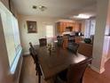 Dining area adjacent to kitchen, perfect for Gathering meals at 6231 Hickory Lane Cir, Union City, GA 30291