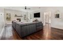 Bright living room features hardwood floors, a cozy fireplace, and ample natural light at 2005 College Ne Ave, Atlanta, GA 30317