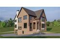 Beautiful brick home showcasing a modern design with a mix of materials and large windows at 1338 Wayne Ne Ave, Atlanta, GA 30306