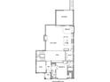 Main floor plan featuring an office, open kitchen/breakfast nook, Gathering room, dining room, and bedroom at 1338 Wayne Ne Ave, Atlanta, GA 30306