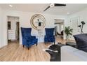 Bright and stylish living room with wood floors and comfortable seating at 1801 Beecher Sw St, Atlanta, GA 30310