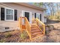 A closer shot of the recently updated, welcoming front porch of the house at 170 Charlotte Blvd, Stockbridge, GA 30281