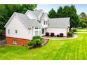 Picture of the back of the home. Large lot and landscaped yard at 2003 Hubbard Ct, Villa Rica, GA 30180