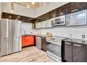 Stylish kitchen features stainless steel appliances, and sleek cabinetry at 650 Glen Iris Ne Dr # 15, Atlanta, GA 30308