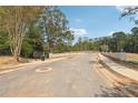 Well-maintained street featuring landscaping, street lights, and mailboxes, highlighting the community at 4525 Muskogee Ct, Cumming, GA 30040