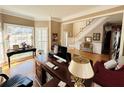 Bright and airy office area with hardwood floors, natural light, and classic decor at 6302 Manassas Nw Pass, Acworth, GA 30101