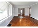 Inviting living room with gleaming hardwood floors and natural light at 2656 Northview Ave, Decatur, GA 30032