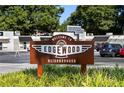 The Edgewood neighborhood sign provides a warm welcome and highlights the community's charm and character at 264 Haas Ave, Atlanta, GA 30316