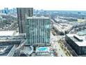 Modern high-rise condominium with a pool and city views, offering convenient access to urban amenities at 361 17Th St # 2122, Atlanta, GA 30363