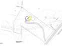 Land survey showing property layout, house placement, and driveway configuration on a detailed map at 3200 Wood Valley Nw Rd, Atlanta, GA 30327