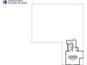 Floor plan displaying the bonus room above the garage and attic access at 546 Palm St, Holly Springs, GA 30115