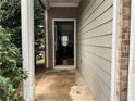 Inviting front entrance showing the front door, walkway, and partial view into the home at 1281 Rockfield Cir, Norcross, GA 30093