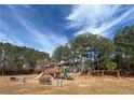 Community playground with swings, slides, and benches, perfect for Gathering fun at 240 Village Square Dr, Woodstock, GA 30188
