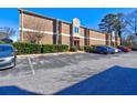 The apartment complex offers convenient parking and manicured green spaces at 3301 Henderson Mill Rd, Atlanta, GA 30341
