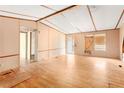 Spacious living room with hardwood floors and an open layout at 4166 Hall Se St, Acworth, GA 30102