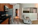 Bright living room with modern finishes and open concept design at 943 Peachtree Ne St # 704, Atlanta, GA 30309