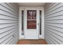 Close-up view of the home's front door, complete with sidelights and an elegant design at 1220 Tab Roberts Rd, Lawrenceville, GA 30043
