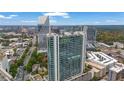 View of high rise residence with balconies, reflecting a modern aesthetic at 3324 Peachtree Ne Rd # 2903, Atlanta, GA 30326