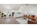 Bright, open-concept living area with modern finishes and lots of natural light at 1246 Bell Ave, East Point, GA 30344