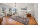 Spacious bedroom features many large windows, hardwood floors, and ample natural light at 1099 Hawthorne Ne St, Atlanta, GA 30307