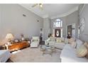 Bright and airy living room with vaulted ceilings and neutral décor at 2647 Old Hickory Nw Dr, Marietta, GA 30064