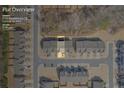 Aerial view of property with boundaries shown at 2735 Kimblewick Ct, Cumming, GA 30040