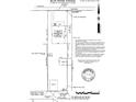 Detailed property map displaying the home's dimensions, boundaries, and key features within the lot at 1007 Blue Ridge Ne Ave, Atlanta, GA 30306