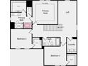 Second floor layout with a primary suite, bedrooms, bathrooms, a loft, and laundry room at 4188 Brindle Pl, Loganville, GA 30052