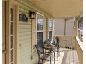 Relaxing front porch featuring comfortable seating, perfect for enjoying the outdoors at 618 Jenmarie Sw Dr, Mableton, GA 30126