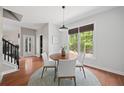 Cozy breakfast nook with a round table, seating for four, and a large window with a view at 2742 Oak Village Trl, Decatur, GA 30032