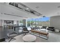 Well-decorated common lounge with comfortable seating and floor-to-ceiling windows at 361 17Th Nw St # 1717, Atlanta, GA 30363