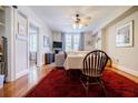Cozy living room with hardwood floors, neutral paint, and lots of natural light at 198 Ponce De Leon Ne Ave # 5D, Atlanta, GA 30308