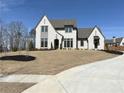 Charming two-story home with painted brick, covered porch, and landscaped front yard at 64 Telfair Ct, Acworth, GA 30101