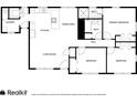 Real estate floor plan showing layout of rooms at 465 Hurt Se Rd, Smyrna, GA 30082