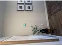 Neutral-toned entryway adorned with artwork, a potted plant, and elegant decor at 11559 Kimberly Way # 21, Hampton, GA 30228