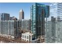 Panoramic cityscape showcasing modern architecture and a rooftop pool at 1080 Peachtree Ne St # 2011, Atlanta, GA 30309