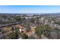 Aerial neighborhood view showing the proximity to local amenities and transportation at 4585 Yates Rd, Atlanta, GA 30337