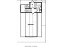 Upstairs floor plan displaying bonus room and bathroom layout of house at 1239 Pj East Rd, Covington, GA 30014